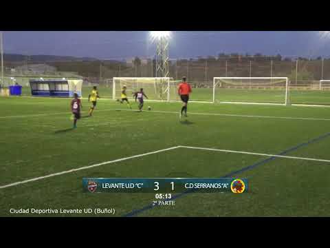 Jornada 8. Levante UD "C" 4 - 1 CD Serranos "A" (Raul Lopez)