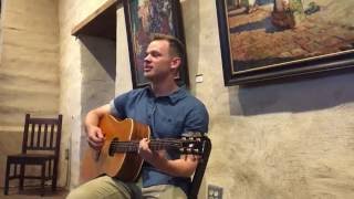 Clark Beckham sings Tennessee Whiskey at Mission San Juan Capistrano