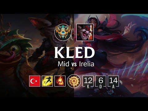 Kled Mid vs Irelia - TR Challenger Patch 8.20