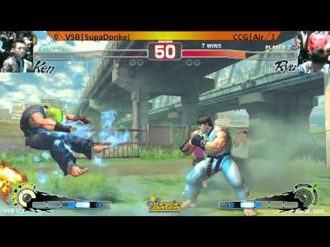 VSB|SupaDonkei vs CCG|Air - SSF4AE Singles - Vancouver Street Battle Vol.7