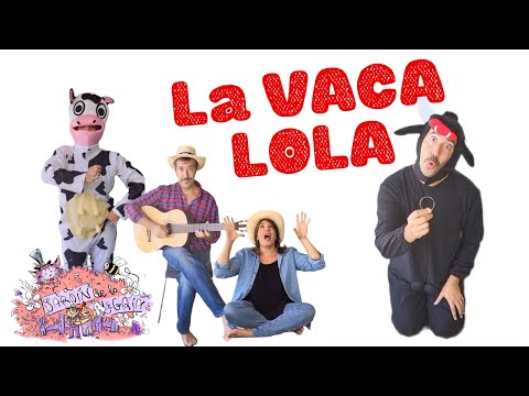 👍LA VACA LOLA 🐄 Canción infantil para niños en Español! Dúo El Jardín de la Alegría