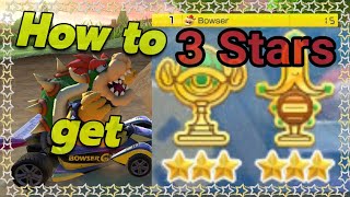 Mario Kart 8 deluxe how to get 3 stars