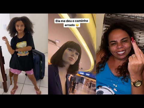 YARLEY PERDIDO NO AEROPORTO + CHEGANDO EM CASA - Stories Yarley Ara e Titia Rayon