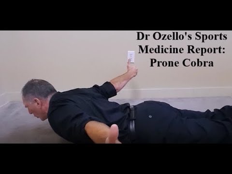 Prone Cobra Exercise