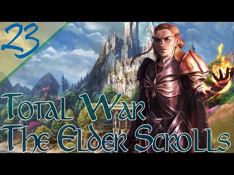 The Elder Scrolls: Total War - Aldmeri Dominion - Episode 23: Redguards vs Magic