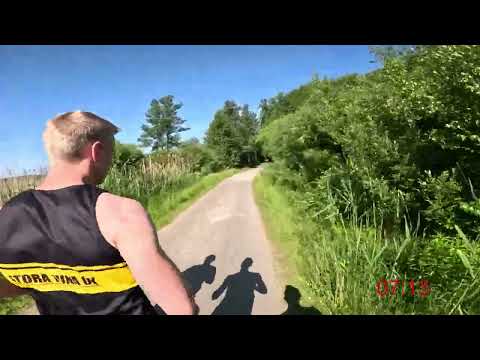 Parkrun Örebro 2023-06-06 - 5 km (Löparperspektiv)