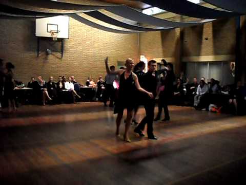 2de ronde NK 2010 Marleen en Jesse Chachacha