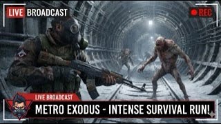 Into the Dead Tunnels | Metro Exodus Full Immersion Playthrough 3