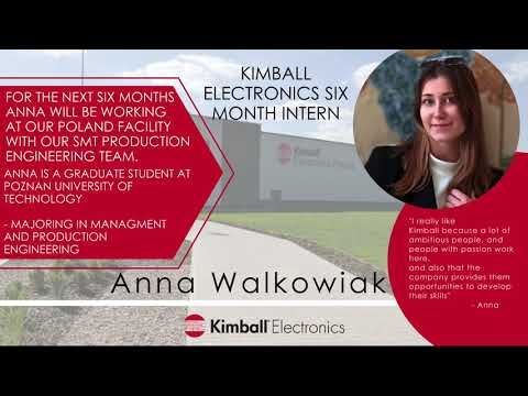 Kimball Electronics Summer 2020 Intern Team  - Poland