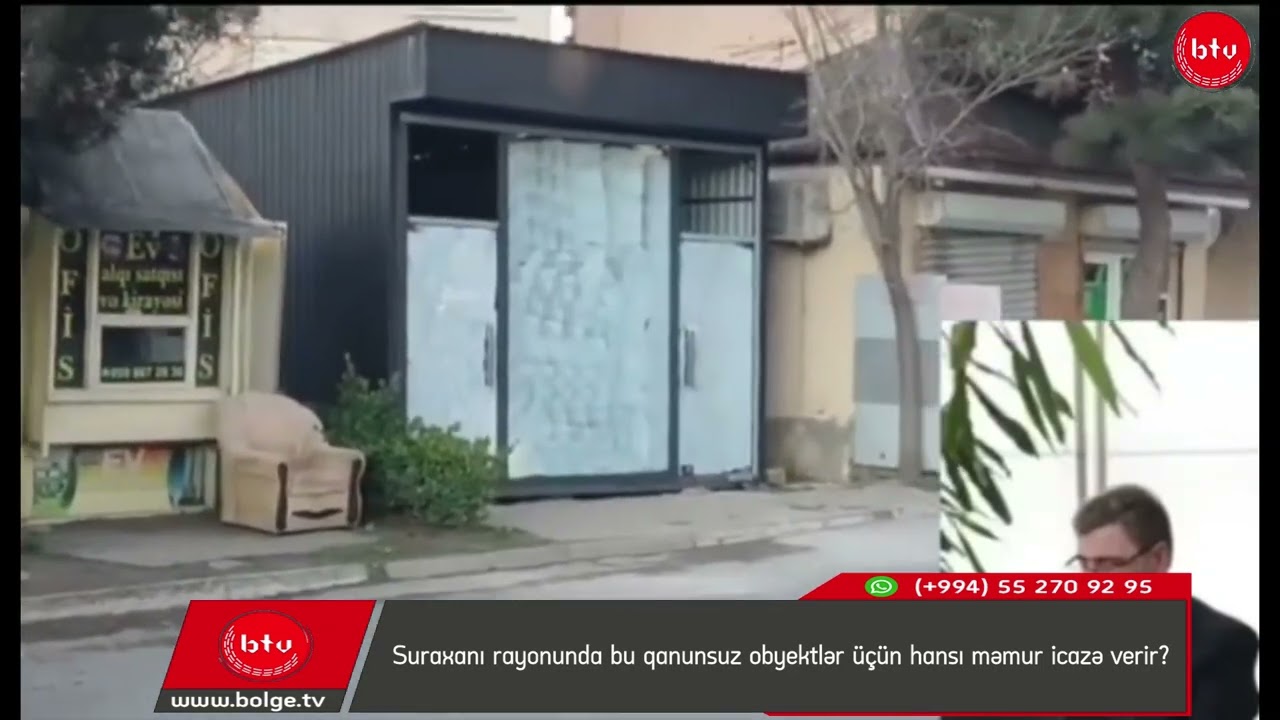 Suraxanı rayonunda bu qanunsuz obyektlər üçün hansı məmur icazə verir?