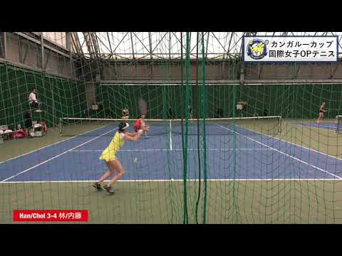 【ITF岐阜/1R】林恵里奈/内藤祐希(福井県スポーツ協会/Team Yonezawa) 対 CHOI/HAN(韓国) 2019 カンガルーカップ 1回戦