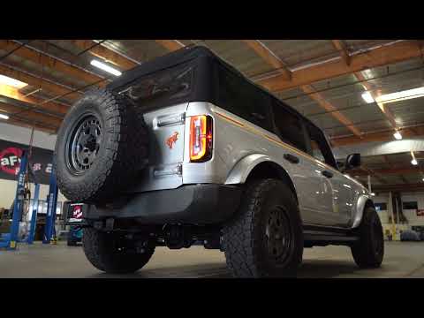2021 Ford Bronco 2.3L t Apollo GT Series Cat Back Hi Tuck Exhaust - by aFe POWER