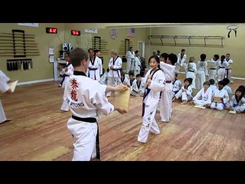 Tae Kwon Do Back Sidekick