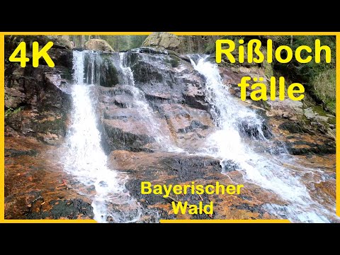 Die Rißlochwasserfälle bei Bodenmais - Rißlochwasserfall Wanderung Bayerischer Wald - Rießlochfälle