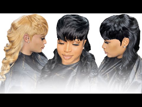 SLAY THIS Mullet Quick weave Tutorial WITH Beauty...