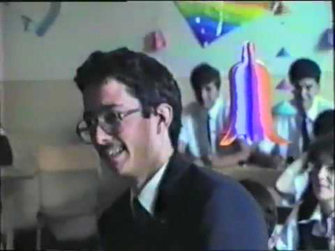 Festivitatea de absolvire a clasei a 12a C 1988 Liceul I. L. Caragiale, Bucuresti, România