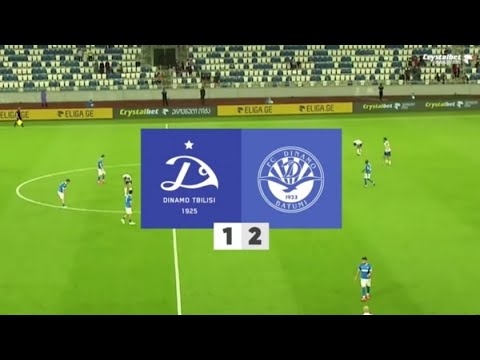 Dinamo Tbilisi 1-2 Dinamo Batumi|Crystalbet EROVNULI LIGA 2023|Matchday 17|Dinamo Derby