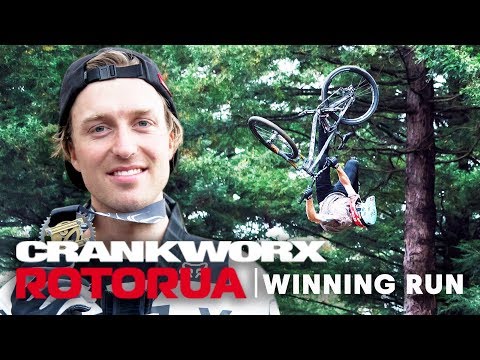 Crankworx Rotorua 2018: MTB Slopestyle winning run with Brett Rheeder.