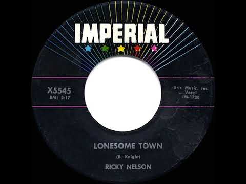 1958 HITS ARCHIVE: Lonesome Town - Ricky Nelson