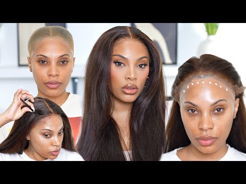 HOW TO INSTALL YOUR WIG LIKE A PRO FOR  BEGINNERS