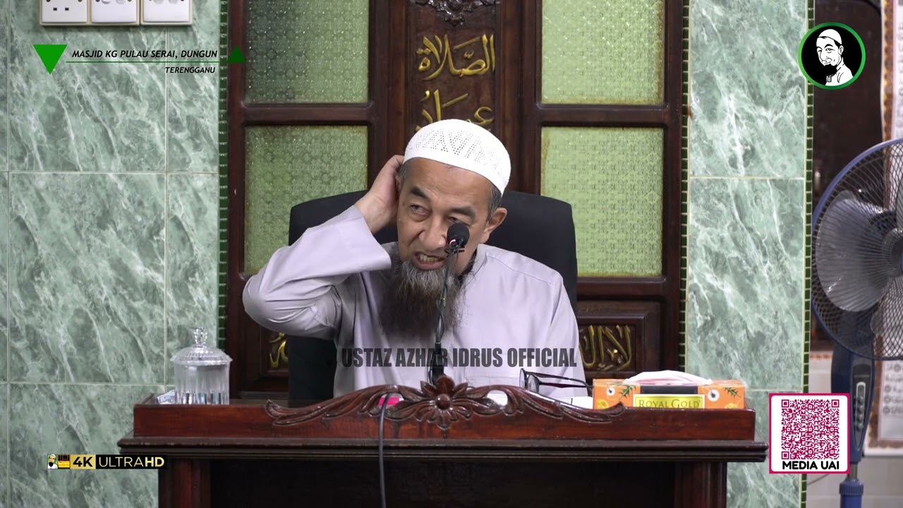 🟡 Koleksi Kuliah Ustaz Azhar Idrus | Masjid Kg. Pulau Serai, Dungun, Terengganu | 4K