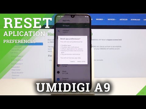 How to Reset App Preferences in UMIDIGI A9 – Restore App Settings
