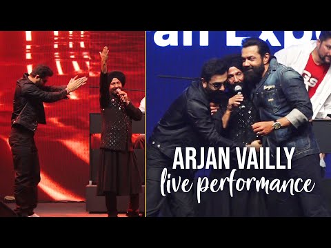 Animal - Arjan Vailly Song Live Performance By Bhupinder Babbal | Ranbir Kapoor Reaction | Bobby D
