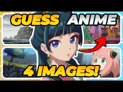 ¿Adivinas el anime con solo 4 imágenes? 🔥 (Difícil ➡️ Fácil)