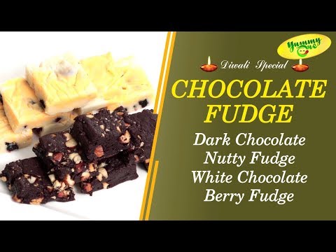 Diwali Special | How to Make Chocolate Fudge | YummyOne