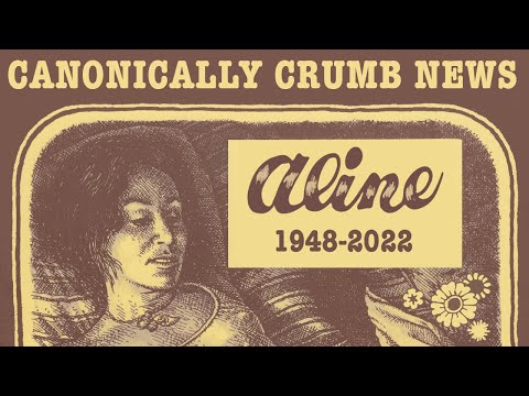 CC NEWS Aline Kominsky-Crumb 1948 - 2022  #alinecrumb #kominsky #rcrumb