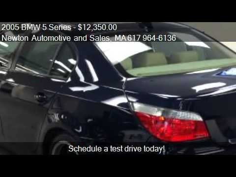 2005 BMW 5 Series 545i for sale in Newton, MA 02458 at the N