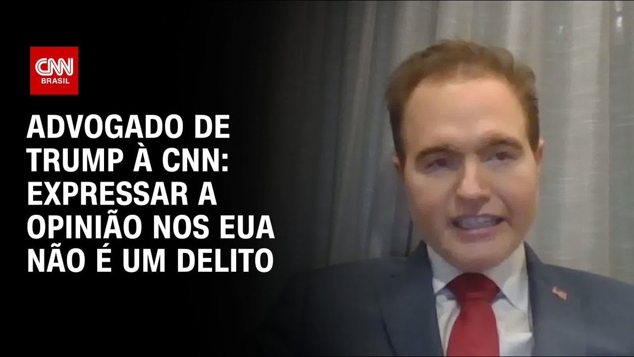 Advogado de Trump à CNN: Expressar a opinião nos EUA não é um delito | BASTIDORES CNN