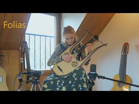 Ieva Baltmiskyte plays Las Folias de España by Fernando Sor on lyre guitar