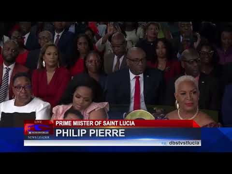 BACK IN THE HOTSEATPIERRE SWORN IN FOR SECOND TERM AFTER LANDSLIDE VICTORY