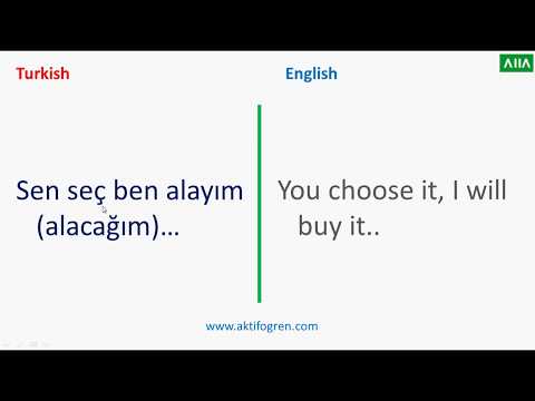 10 Turkish Speaking Sentences and Expressions You might need...Take it from me!