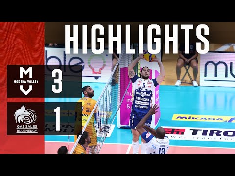 Gli Highlights di Valsa Group Modena- Gas Sales Bluenergy Piacenza 3-1