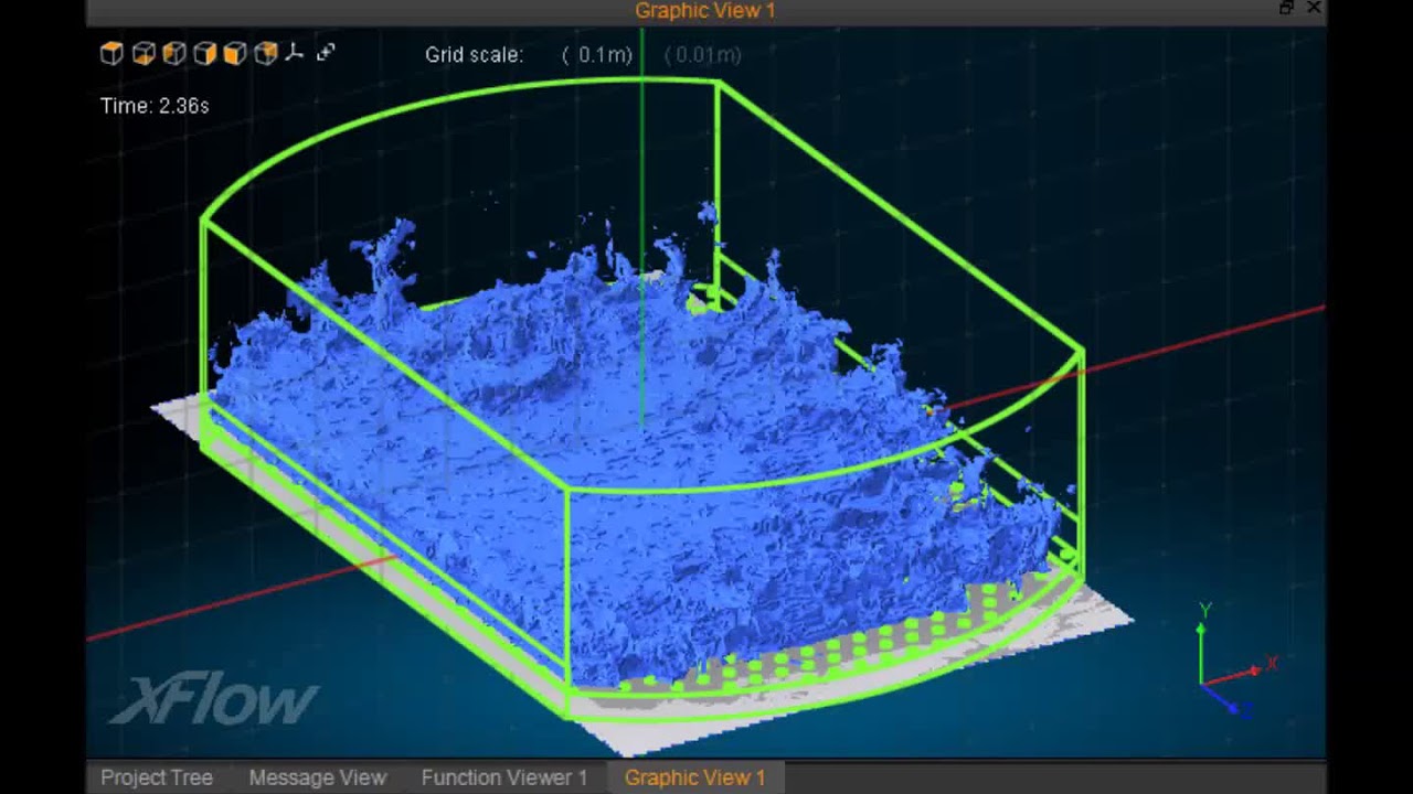 CFD simulation of sieve tray hydraulics using the lattice Boltzmann method: 3D Isosurfaces (1)