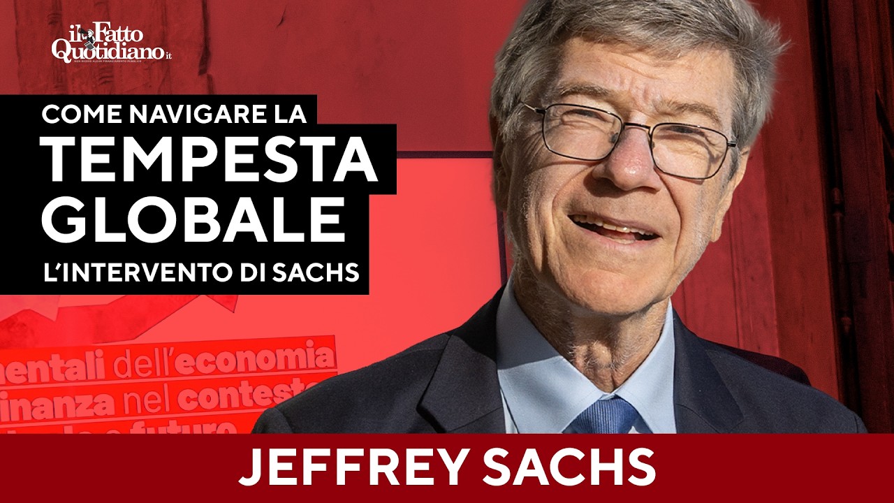 Come navigare la tempesta globale? Jeffrey Sachs sul futuro dell'economia mondiale