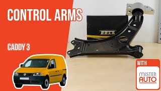 Youtube thumbnail of video "How to replace the control arms Caddy mk3 🚗"