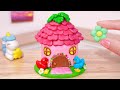 Sweet Garden Cake Wonderful Miniature Fairy Tales Fondant Cake Decorating Mini Cakes Making