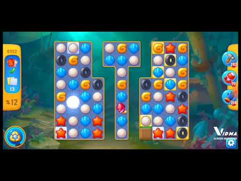 Fishdom. 9352 level no boosters and diamonds. 20 moves