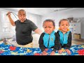 Twin Dad Gives TWINS A WHOOPING He INSTANTLY Regrets It The Jacksons Of Atlanta