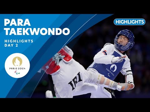 🥋 Para Taekwondo Highlights | Day 2 | Paris 2024 Paralympic Games