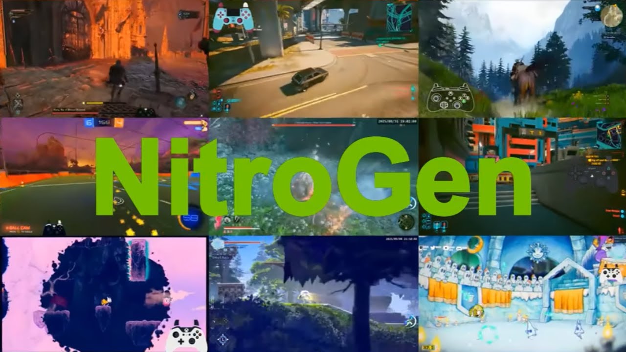 NitroGen: The AI Revolutionizing Gaming – Trained to Master Any Game!