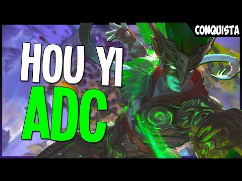 HOU YI ADC (Conquista Casual Smite Brasil) ft. Gabi