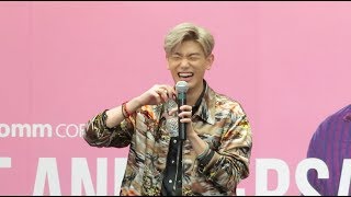 180505 Eric Nam Honestly + This is Not a Love Song at Dalkomm Fanmeet Singapore