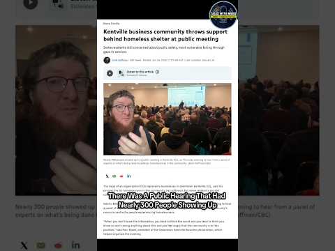 Kentville Hosts Public Meeting Regarding Homelessness In The Area. Was A Great Success