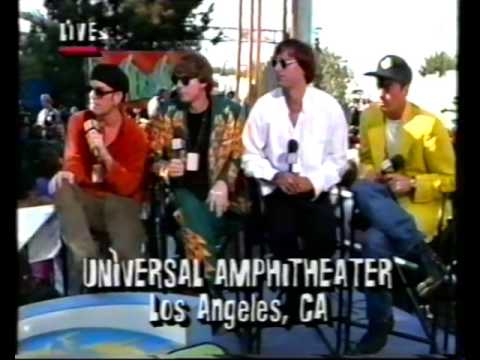 R.E.M. 1993-09-02 - 'Opening Act', Video Music Awards (Pre-show interview with the band)