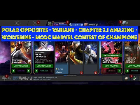 Polar Opposites - Variant - Chapter 2.1 Amazing - Wolverine - MCOC Marvel Contest of Champions