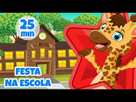 Festa na Escola da Giramille - 25 min | Desenho Animado Musical
